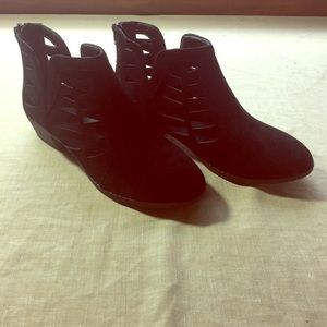 Cute black booties